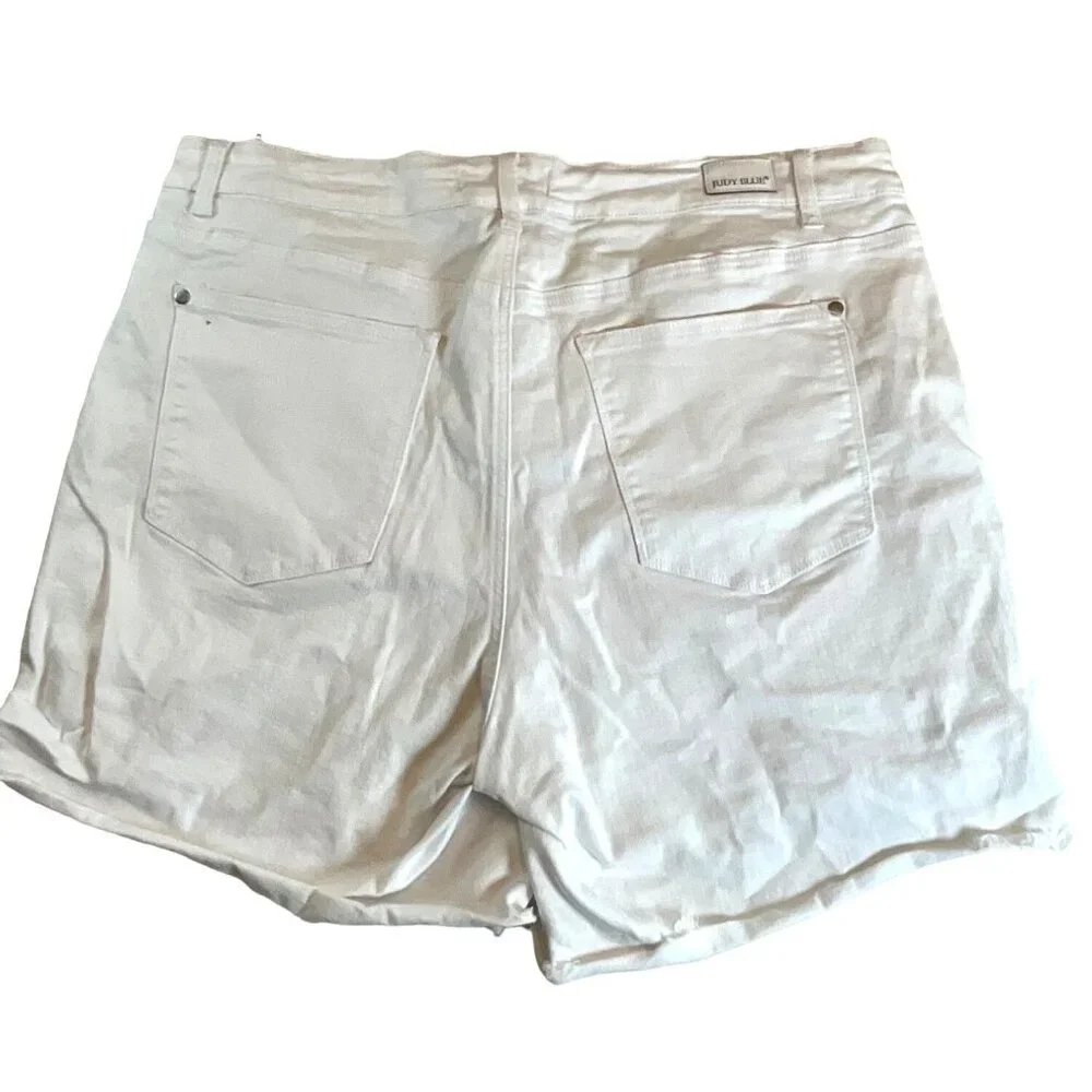 Judy Blue White 3XL Shorts‎ Style JB1590 6.5